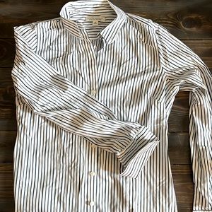 Tailored pin Stripe Shirt - Banana Republic